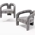 Modern Sofa Chair Single Person Sofa Casual Sofa Chair Backrest Sofa Decorative Sofa 3d model