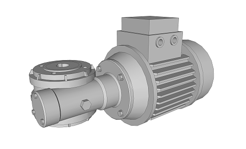 modern reducer 3d model