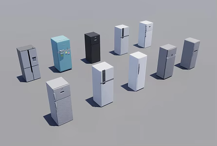 Refrigerator 3d model