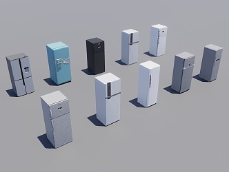 Refrigerator 3d model