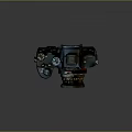 DSLR Camera Card Machine Digital Camera Digital Camera Photographic Equipment 3d model