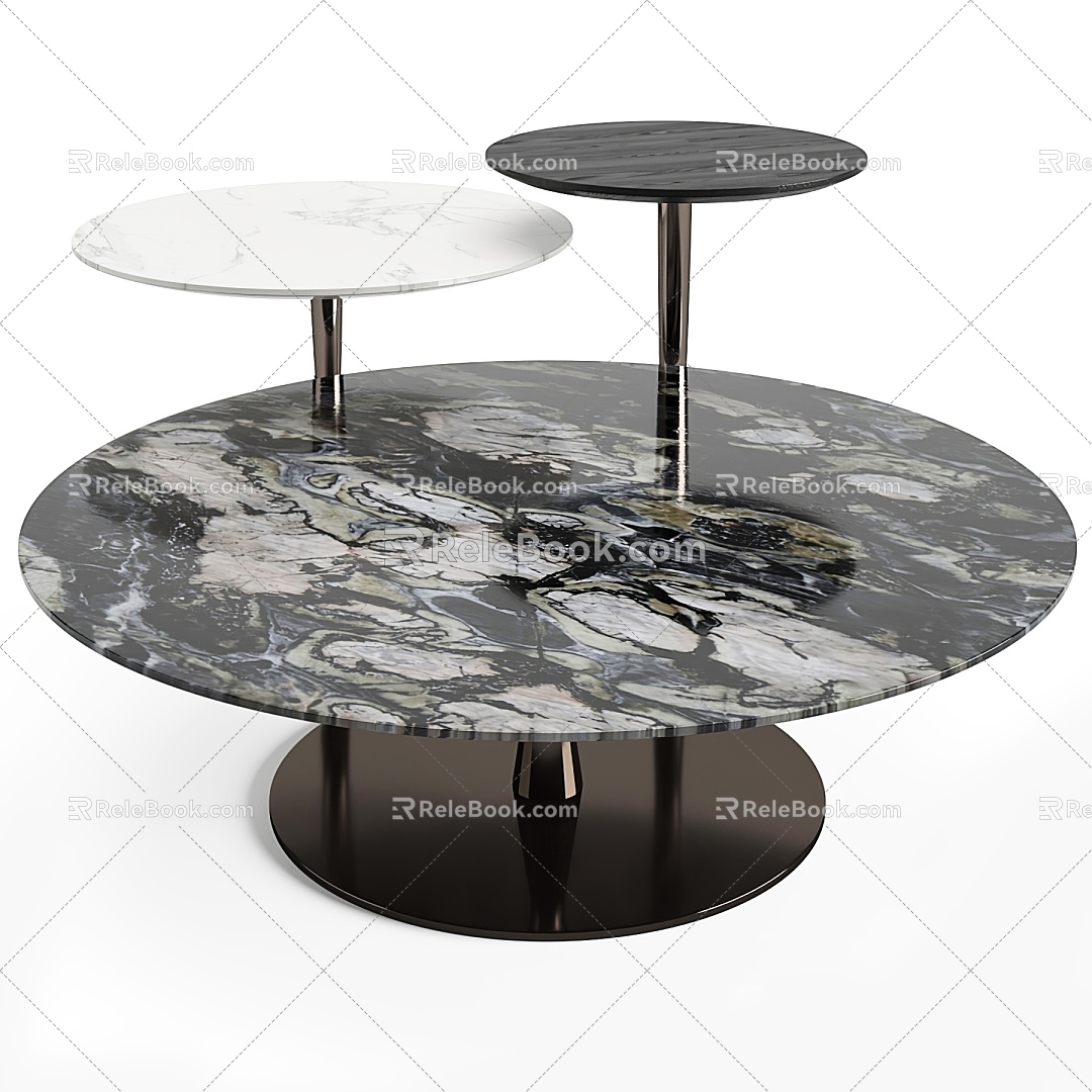 Modern coffee table 3d model