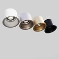 Modern Decorative Downlights For Home In White Light Gray Gold And Black Colors