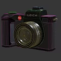 Professional Leica Digital Camera With Black Body And Precision Lens Design