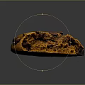 Golden Chewy Chocolate Chip Cookie Bitten Showing Soft Interior And Melted Chips