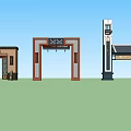 Various Entrance Gate Designs with Traditional and Modern Architectural Features
