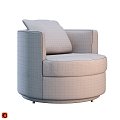 Modern Lounge Chair Eichholtz 3d model