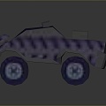 Bulletproof Car Armed Jeep Armed Car Armed Bulletproof Car Military Jeep Off-road Jeep Humvee 3d model