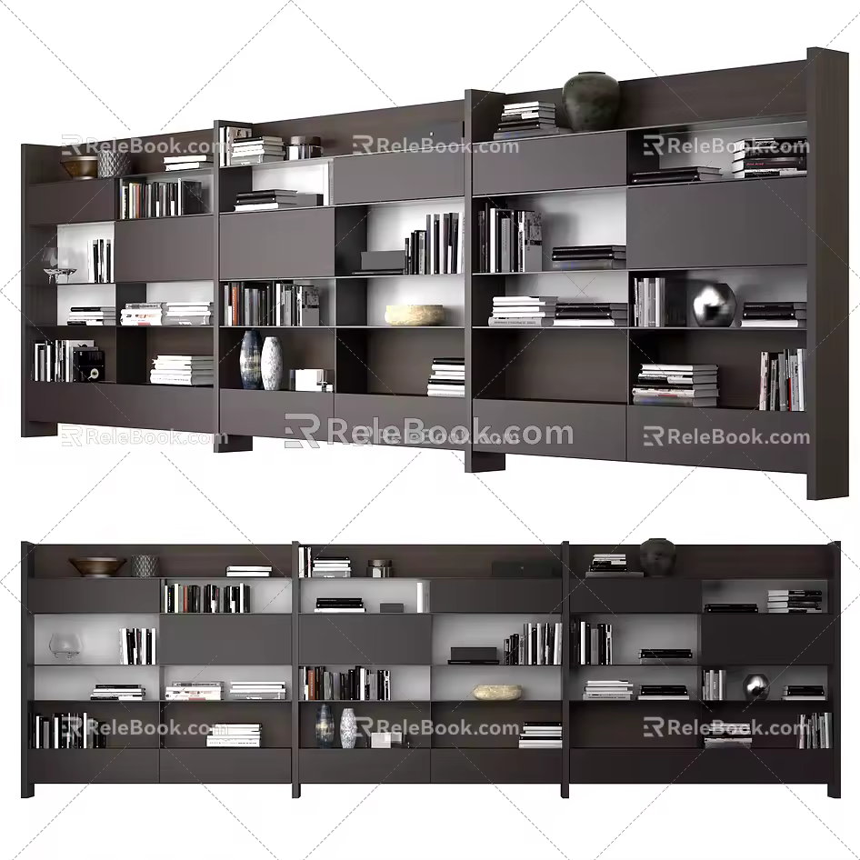 Bookcase 3d model
