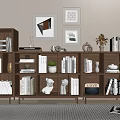 Nordic Bookcase 3d model