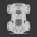 Red Off Road Concept Car With Large Tires And Modern Design Features