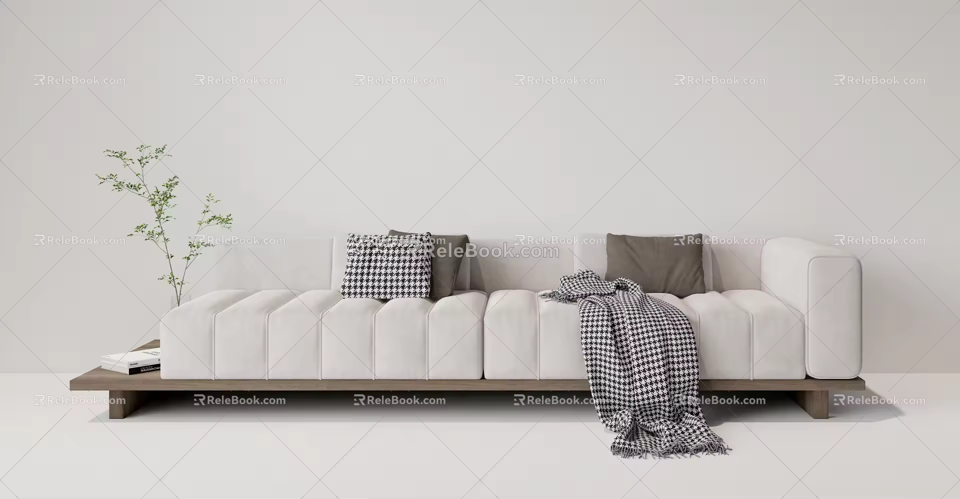 Modern Multiplayer Sofa 3d model