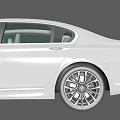 White Luxury Sedan With Sleek Body Design Sunroof And Alloy Wheels