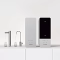 Modern Kitchen Appliances With Faucet Water Dispensers And ELPAS White Black Design