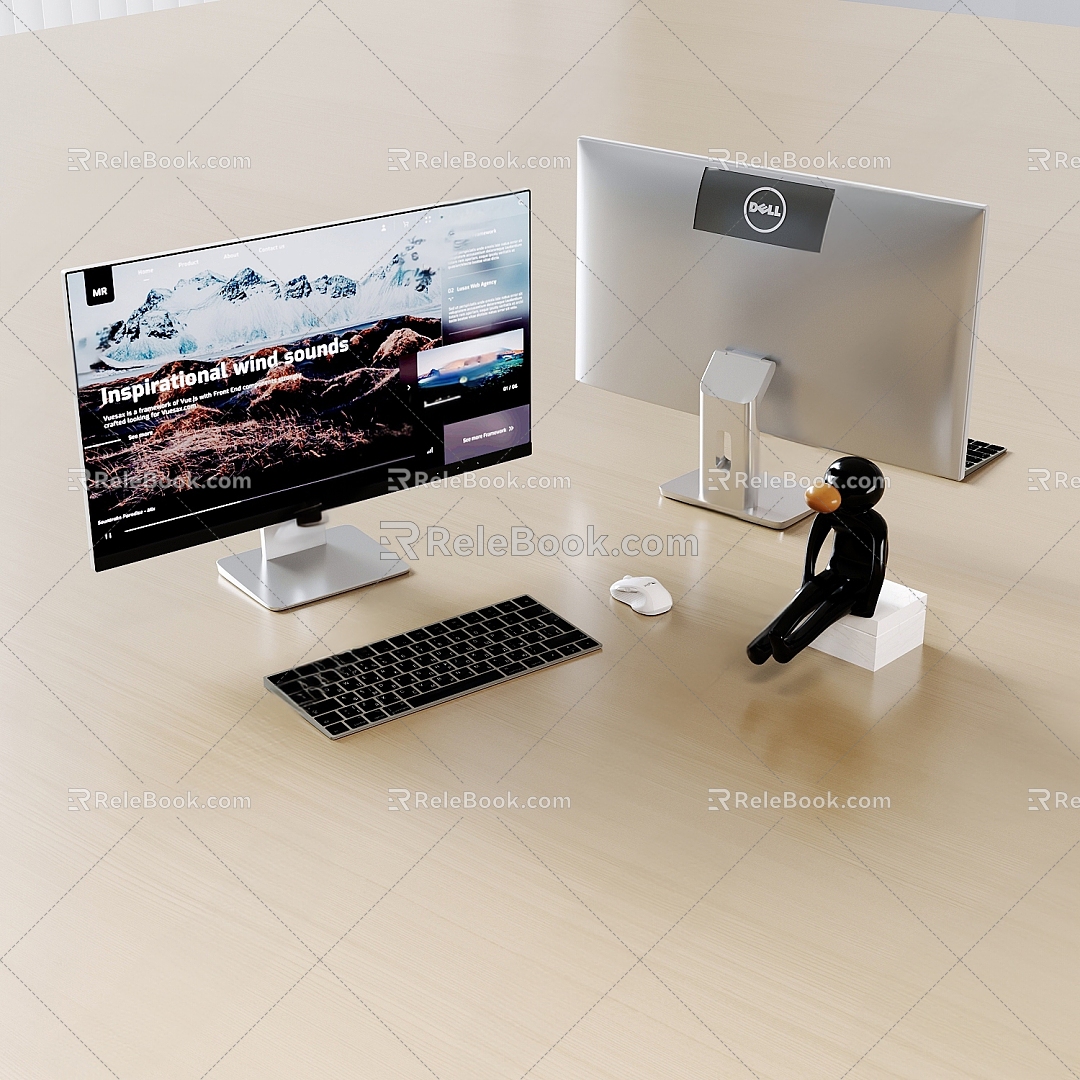 Computer equipment 3d model