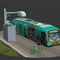 Modern Bus Protla Bus School Bus Box Bus 3d model