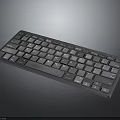 Wireless Ultra Slim Bluetooth Keyboard with Compact Design for Electronic Devices 3d model