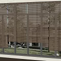 Floor-to-ceiling windows 3d model