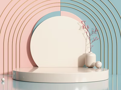 Modern Children's Play Area Design With Safe Slides Colorful Mats And Interactive Games 3d model