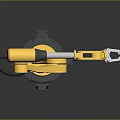 Modern Robot Arm Robot Arm Mechanical Arm Robot Arm Robot Head 3d model
