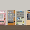 Vending Machine Vending Machine Beverage Machine Vending Machine Freezer 3d model