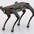 robot dog mechanical dog quadruped robot intelligent robot 3d model