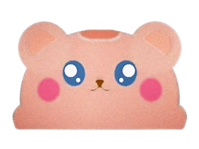 Modern Carpet Children's Plush Carpet Mat 3d model