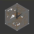 Floor Clock Big Clock Quartz Clock Vintage Clock Retro Clock Retro Clock Large Clock Pendulum Furnishings 3d model