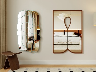 Modern Mirror 3d model