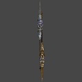 Medieval Dark Fantasy Weapons 3d model