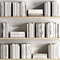 Modern Books 3d model