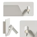 Modern wall lamp reading lamp 3d model