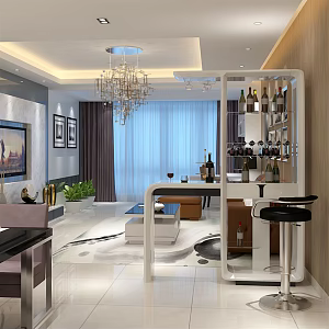 Modern Apartment 3d model