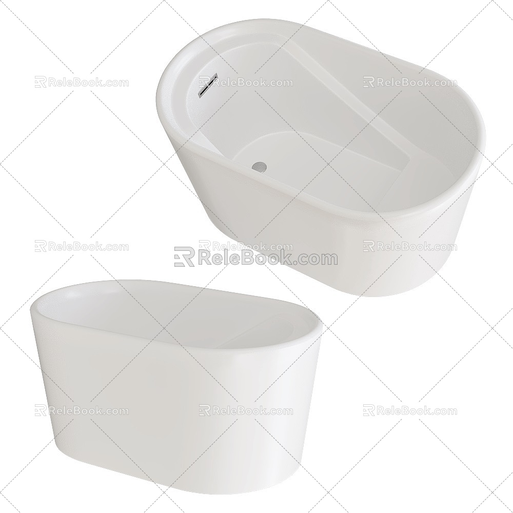 ED oval wash basin 18w 3d model