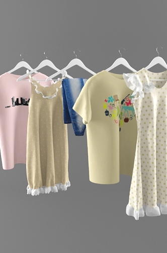 Clothes 3d model