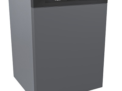 Modern Dishwasher 3d model