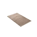 Square Beige Carpet With Subtle Texture For Modern Living Room Decor
