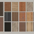 Wood Flooring Samples In Diverse Colors And Textures