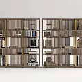 Modern Bookshelf 3d model