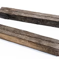 Natural Stone and Wood Decorative Planks With Rustic Texture And Aged Finish