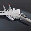 Toy Plane F15E 3d model