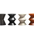 Modern round table sofa side table Italian style side table corner table 3d model