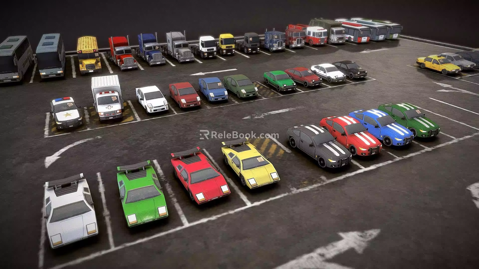 Vehicle package 3d model