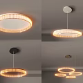 Modern Ring Light Fixture Combination With Pendant And Ceiling Designs For Contemporary Home Interior