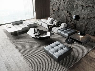 Modern Sofa Coffee Table Combination Sofa Coffee Table model