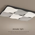 Geometric ceiling lamp 3d model