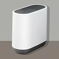 Modern trash can Bathroom trash can Gap trash can 3d model