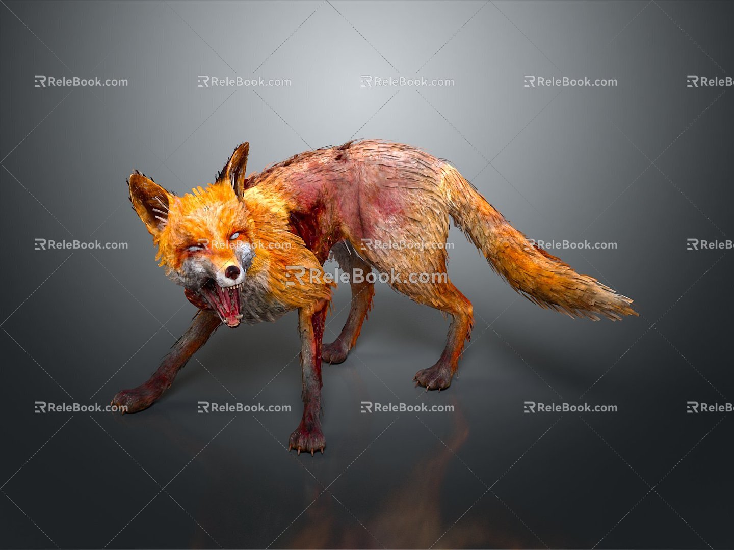 Fox Cartoon Fox Small Fox Cartoon Characters Cartoon Animals Cartoon Small Animals Game Characters 3d model