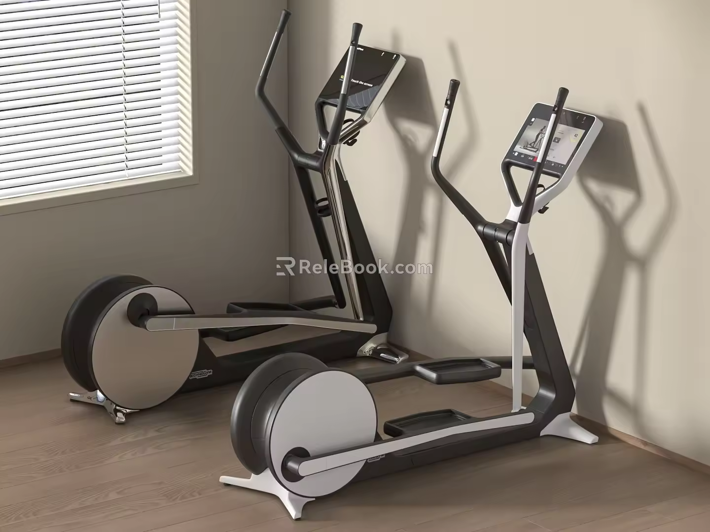 Modern Fitness Equipment Technogym Elliptical Machine Home Space Walking Machine Stepping Machine 3d model