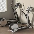 Modern Fitness Equipment Technogym Elliptical Machine Home Space Walking Machine Stepping Machine 3d model